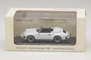 Porsche 911 G-Series Carrera Speedster Bílý Limitovaná Edice Minichamps 1:43 MAP02002608 Kov – obrázek 5 z 5