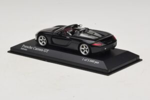 Porsche Carrera GT Černý Minichamps 1:43 430060230 Kov – obrázek 3 z 5
