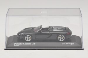 Porsche Carrera GT Černý Minichamps 1:43 430060230 Kov – obrázek 4 z 5