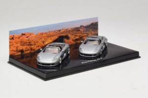 Porsche Carrera GT Spider & Kupé Sada Stříbrný Minichamps 1:43 WAP02010314 Kov – obrázek 2 z 5