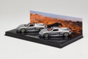 Porsche Carrera GT Spider & Kupé Sada Stříbrný Minichamps 1:43 WAP02010314 Kov – obrázek 3 z 5