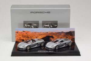 Porsche Carrera GT Spider & Kupé Sada Stříbrný Minichamps 1:43 WAP02010314 Kov – obrázek 5 z 5
