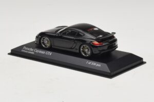 Porsche Cayman GT4 981 Black Metallic Minichamps 1:43 410066121 Kov – obrázek 3 z 5