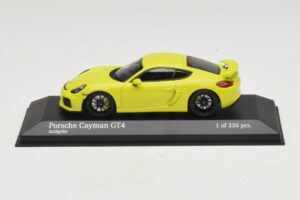 Porsche Cayman GT4 981 Zelený Minichamps 1:43 Porsche Cayman GT4 981 Zelený Minichamps 1:43 410066122 Kov