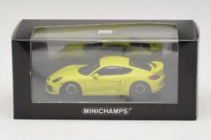 Porsche Cayman GT4 981 Zelený Minichamps 1:43 410066122 Kov – obrázek 5 z 5