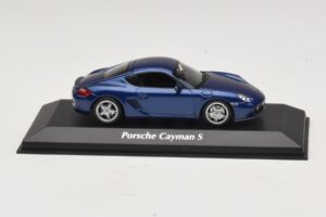 Porsche Cayman S 987 Modrá Metalíza Maxichamps 1:43 Porsche Cayman S 987 Modrá Metalíza Maxichamps 1:43 940065621 Kov