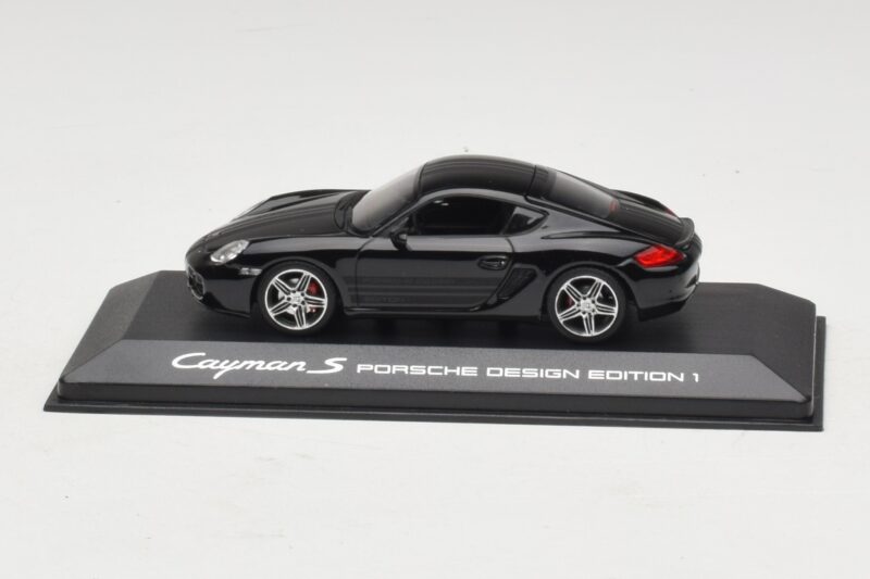 Porsche Cayman S 987 Porsche Design Edition 1 Černý Minichamps 1:43 400065622 Kov