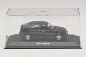 Renault 19 Černý Maxichamps 1:43 940113701 Kov – obrázek 4 z 5