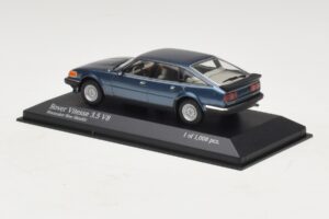 Rover Vitesse SD1 3.5 V8 Modrá Metalíza Minichamps 1:43 400138501 Kov – obrázek 3 z 5
