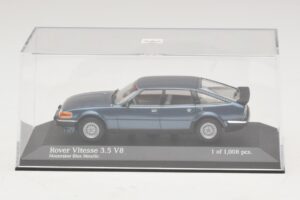 Rover Vitesse SD1 3.5 V8 Modrá Metalíza Minichamps 1:43 400138501 Kov – obrázek 4 z 5