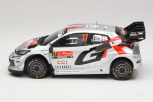 Toyota GR Yaris Rally1 #17 S. Ogier / V. Landais Rally Portugal Winner 2025 IXO 1:18 18RMC250A Kov – obrázek 3 z 6