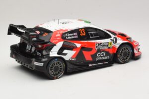 Toyota GR Yaris Rally1 #33 E. Evans / S. Martin Rally Monte Carlo 2026 IXO 1:18 18RMC269B Kov – obrázek 2 z 6