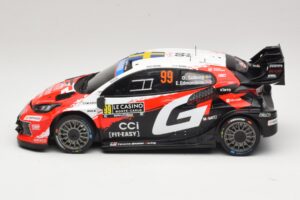 Toyota GR Yaris Rally1 #99 O. Solberg / E. Edmondson Rally Monte Carlo Winner 2026 IXO 1:18 18RMC269A Kov – obrázek 3 z 6