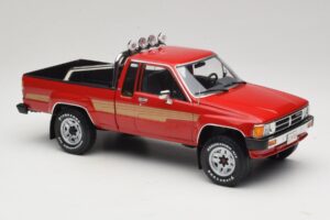 Toyota Hilux N50 Xtra Cab 4x4 Červený KK-Scale 1:18 KKDC181562 Kov – obrázek 4 z 6
