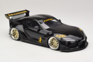 Toyota Supra GR A90 Pandem V1.0 Černý TopSpeed 1:18 TS0307 Pryskyřice – obrázek 4 z 6