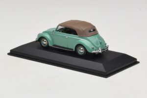 Volkswagen 1200 Kabriolet Měkká Střecha Zelený Minichamps 1:43 430052042 Kov – obrázek 3 z 5