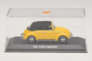 Volkswagen 1302 Kabriolet Žlutý Maxichamps 1:43 940055030 Kov – obrázek 4 z 5