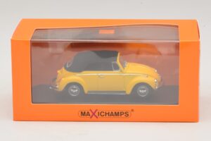 Volkswagen 1302 Kabriolet Žlutý Maxichamps 1:43 940055030 Kov – obrázek 5 z 5