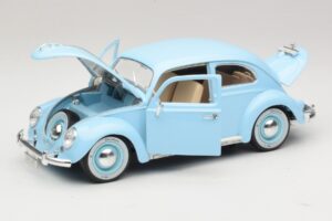 Volkswagen Brouk Modrý Bburago 1:18 3381 Kov – obrázek 2 z 8