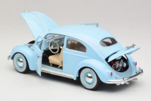 Volkswagen Brouk Modrý Bburago 1:18 3381 Kov – obrázek 5 z 8