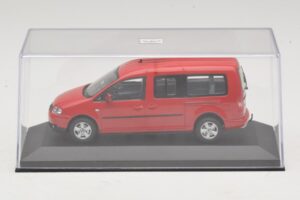 Volkswagen Caddy 2K Bus Červený Minichamps 1:43 CADDY009 Kov – obrázek 4 z 5