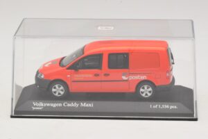 Volkswagen Caddy Maxi Mk3 Norway Post Minichamps 1:43 403057005 Kov – obrázek 4 z 5