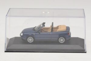 Volkswagen Golf Mk4 Kabriolet Modrý Dealerská Edice Minichamps 1:43 GOLF005 Kov – obrázek 4 z 5