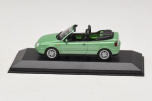 Volkswagen Golf Mk4 Kabriolet Zelená Metalíza Minichamps 1:43 Volkswagen Golf Mk4 Kabriolet Zelená Metalíza Minichamps 1:43 430058335 Kov