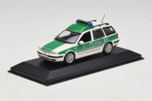 Volkswagen Golf Mk4 Variant Polizei Minichamps 1:43 430056090 Kov – obrázek 2 z 5