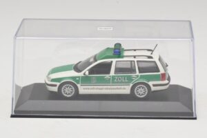 Volkswagen Golf Mk4 Variant Polizei Minichamps 1:43 430056090 Kov – obrázek 4 z 5