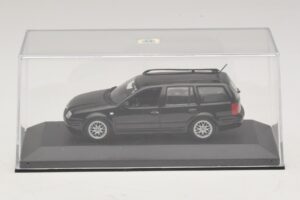 Volkswagen Golf Mk4 Variant Sport Highline BBS Edition Černý Minichamps 1:43 GOLF008 Kov – obrázek 4 z 5