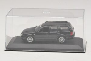 Volkswagen Golf Mk4 Variant Sport Highline BBS Edition Černý Náhradní Krabice Minichamps 1:43 GOLF008-R1 Kov – obrázek 4 z 5