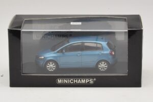 Volkswagen Golf Plus Mk5 Modrá Metalíza Náhradní Krabice Minichamps 1:43 GOLF02-R1 Kov – obrázek 5 z 5
