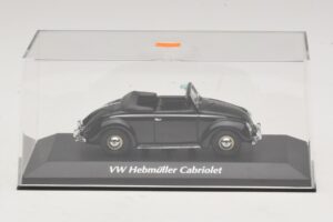 Volkswagen Hebmuller Kabriolet Černý Maxichamps 1:43 940052130 Kov – obrázek 4 z 5