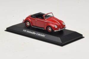 Volkswagen Hebmuller Kabriolet Červený Maxichamps 1:43 940052131 Kov – obrázek 3 z 5