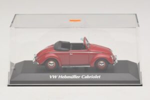 Volkswagen Hebmuller Kabriolet Červený Maxichamps 1:43 940052131 Kov – obrázek 4 z 5