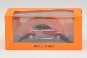 Volkswagen Hebmuller Kabriolet Červený Maxichamps 1:43 940052131 Kov – obrázek 5 z 5