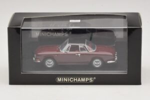 Volkswagen Karmann Ghia Červený S Černou Střechou Minichamps 1:43 GHIA002 Kov – obrázek 5 z 5