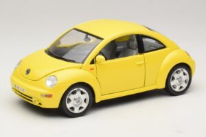 Volkswagen New Beetle A4 Žlutý Bburago 1:18 3302 Kov