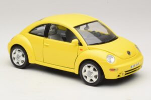 Volkswagen New Beetle A4 Žlutý Bburago 1:18 3302 Kov – obrázek 6 z 8