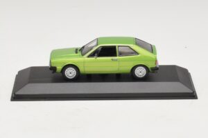 Volkswagen Scirocco Mk1 Zelená Metalíza Náhradní Krabice Maxichamps 1:43 940050420-R1 Kov
