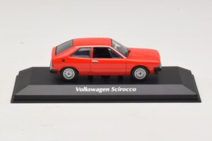 Volkswagen Scirocco Mk1 Červený Maxichamps 1:43 Volkswagen Scirocco Mk1 Červený Maxichamps 1:43 940050422 Kov
