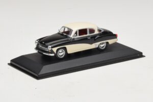 Wartburg A311 Tmavě Modrá Bílá Minichamps 1:43 WARBURG001 Kov – obrázek 2 z 5