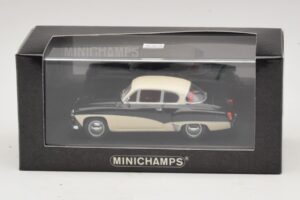 Wartburg A311 Tmavě Modrá Bílá Minichamps 1:43 WARBURG001 Kov – obrázek 5 z 5